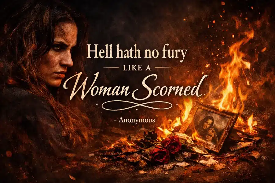 A Woman Scorned Quote