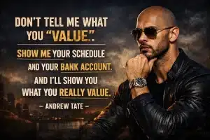 80+ Andrew Tate quote collection for mindset discipline and focus