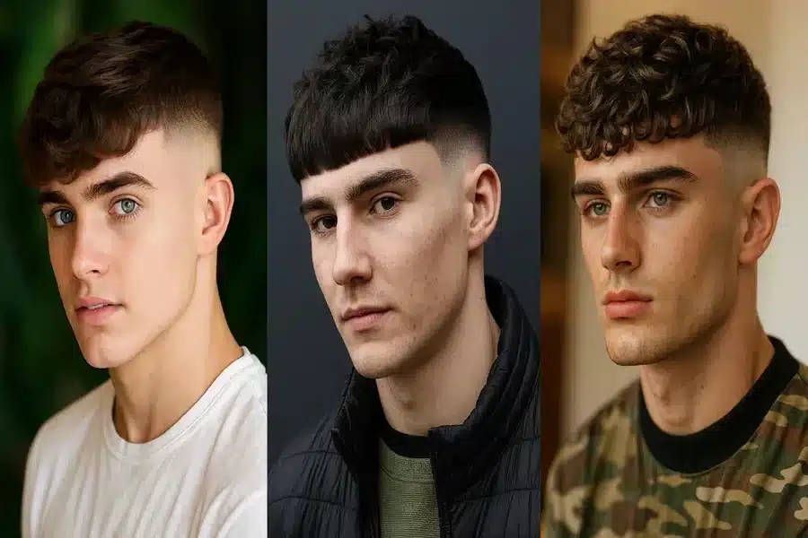 High Fade Textured Crop