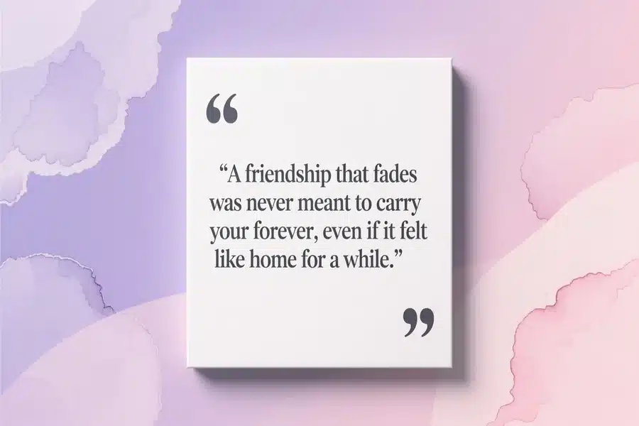 Losing a Friend Quote