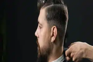 Low Fade in the Back Haircut Style for a Clean Look