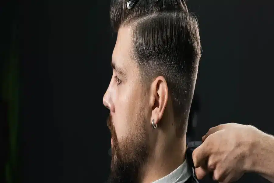 Low Fade in the Back