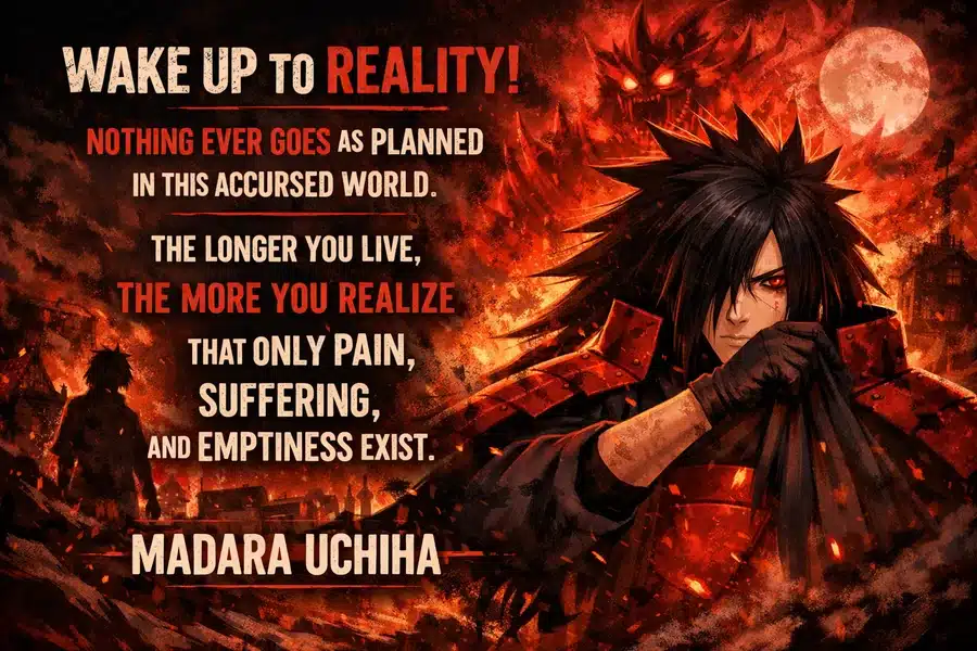 Madara Quote
