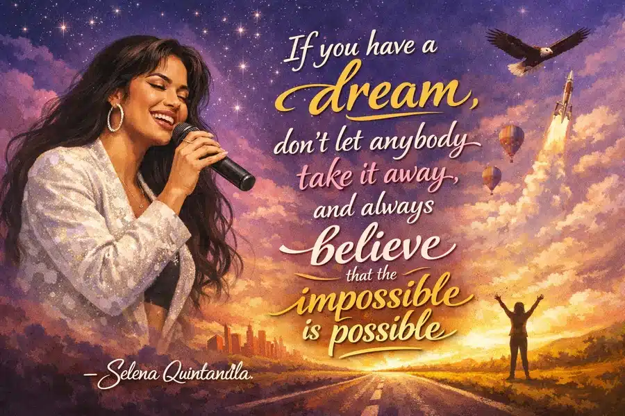 Selena Quintanilla Quote