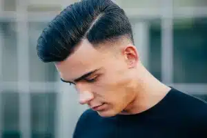 Straight Hair High Taper Haircut Style Guide for Modern Men