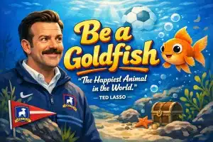 Ted Lasso Goldfish Quote and the Power of Letting Go