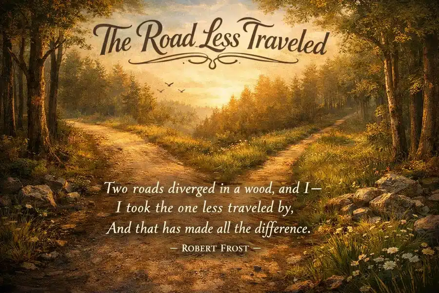 The Road Less Traveled Quote