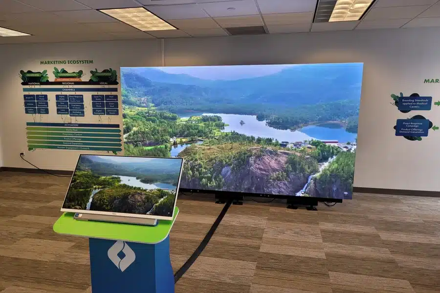 Trade Show Tv Display