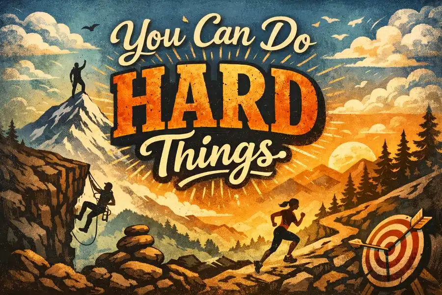 You Can Do Hard Things Quote