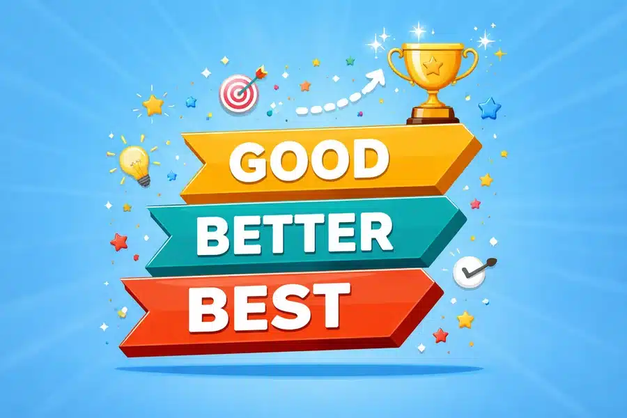 good better best quote