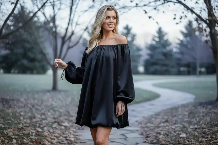 Flounced Dress