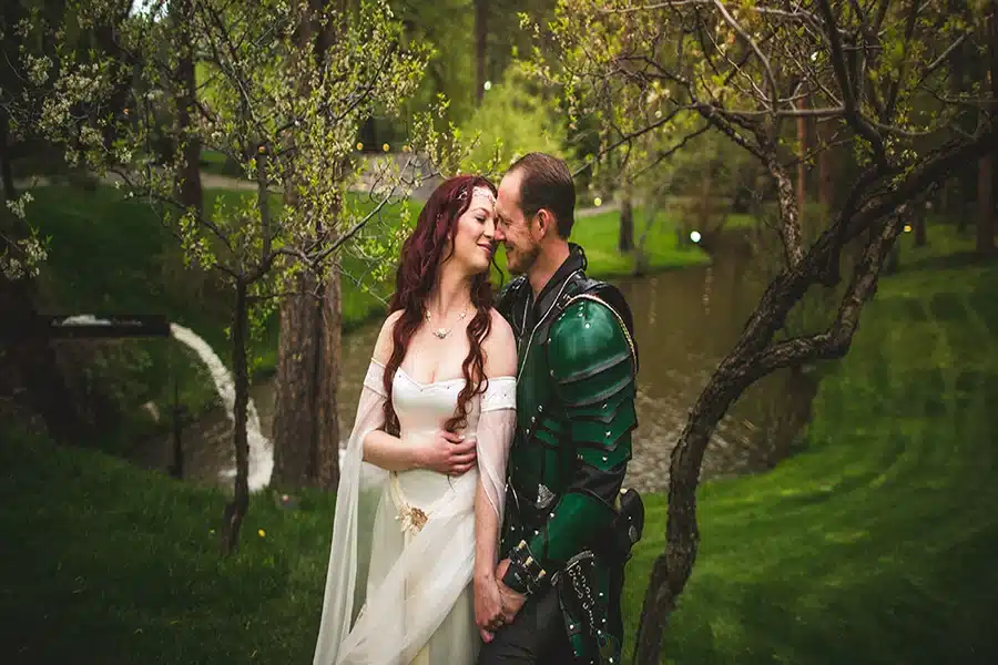 Lord of the Rings Inspired Wedding Dress