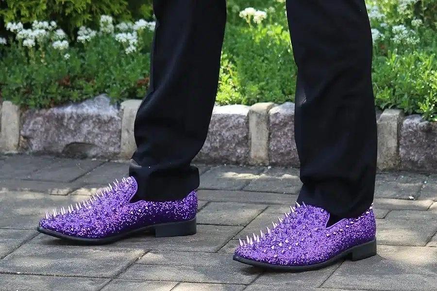 Purple Dress Shoes