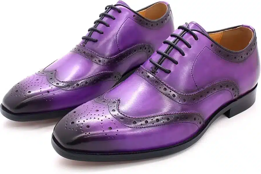 Purple Dress Shoes