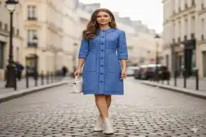 Tweed Long Sleeve Dress Styles For Every Occasion
