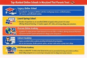 Top-Ranked Online Schools in Maryland That Parents Trust