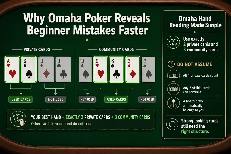 Omaha poker hand reading diagram