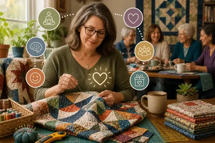 The Mental Health Benefits of Quilting