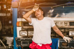 As summer temperatures in Florida continue to break records, workplace