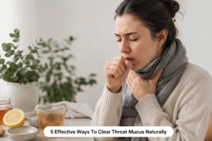 5 Effective Ways To Clear Throat Mucus Naturally 