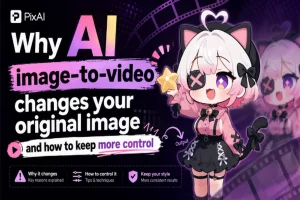 Why AI image-to-video changes your original image and how to keep more control